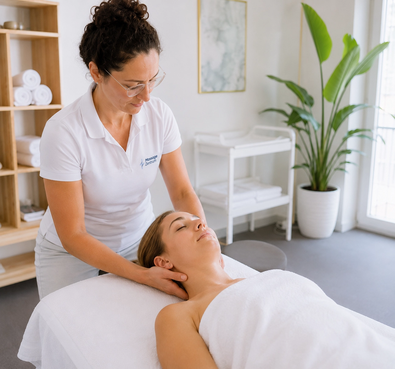Nacken-Massage im Massage Zentrum an der Sunnhaldenstrasse 6c, Dübendorf