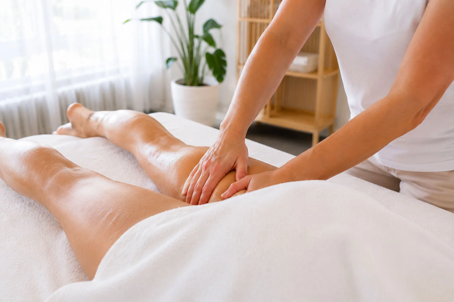 Lymphdrainage im Massage Zentrum Dübendorf mit sanften Grifftechniken